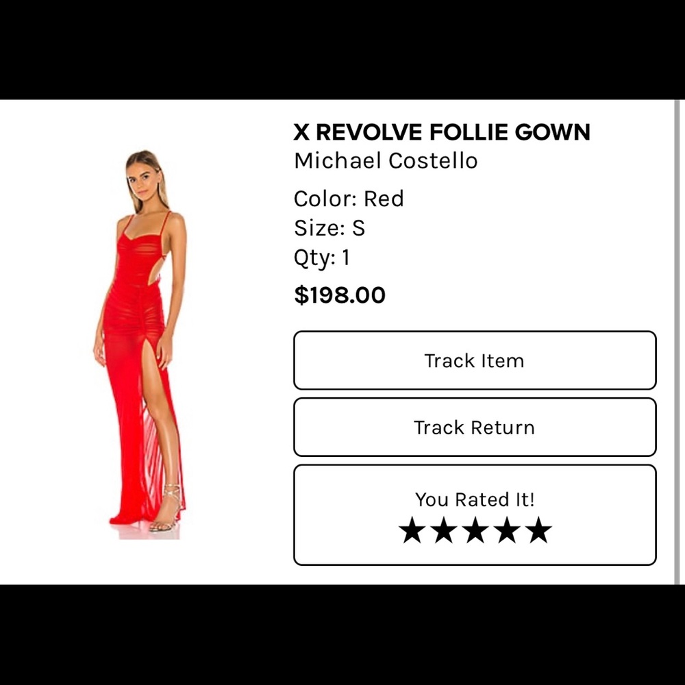 Red Gown
